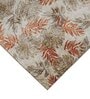 Paprika Floral Polyester 9' X 12' Machine Made Carpet
