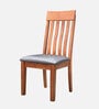 Ny American Dining Chair In Brown & Black Finish