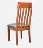 Ny American Dining Chair In Brown & Black Finish