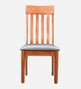 Ny American Dining Chair In Brown & Black Finish