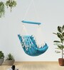 Paradise Fabric Swing in Blue Colour