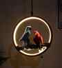 Paradisio Black Iron Hanging Light | Inbuilt LED | without Bulb | Eliante