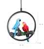 Paradisio Black Iron Hanging Light | Inbuilt LED | without Bulb | Eliante