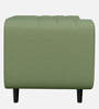 Paramount Fabric 1 Seater Sofa in Green Colour