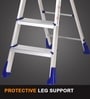 7 Steps 7.1 Ft Aluminium Step Ladder