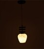 Stax Pardo Brown Wood Hanging Light