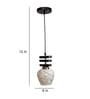 Stax Pardo Brown Wood Hanging Light