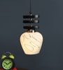 Stax Pardo Brown Wood Hanging Light