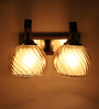Pardo Brown Wood Wall Light