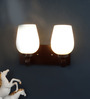 Ciaro Brown Wood Wall Sconces