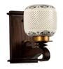 Creative Brown Wood Wall Sconces