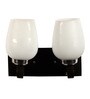 Ciaro Brown Wood Wall Sconces