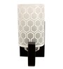 Derby Brown Wood Wall Sconces