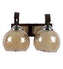Pardo Brown Wood Wall Light