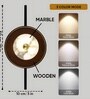 Parete Modern LED Wall Lamp   Decorative Wall Light for Living Room & Bedroom | Wall Mounted Bedside Lamp | 3 Light Modes (Warm, Natural, Cool White) | Designer Wall Decor Lighting