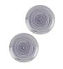 Parikrama 7 Inch Blue Ceramic (Set of 2) Quarter Plate