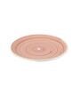 Parikrama 7 Inch Red Ceramic (Set of 6) Quarter Plate