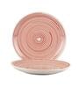 Parikrama 7 Inch Red Ceramic (Set of 6) Quarter Plate