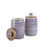 Parikrama Blue Spiral 450ml (Set of 2) Ceramic Storage Jar