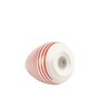 Parikrama 100ml White & Red Ceramic (Set of 3) Salt & Pepper Shaker