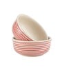 Parikrama Red Spiral 350ml (Set of 2) Ceramic Dinner Bowl