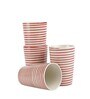 Parikrama 400ml Red & White Ceramic (Set of 4) Everyday Glass