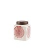 Parikrama Red Spiral 800ml (Set of 2) Ceramic Storage Jar Parikrama Red Spiral 800ml (Set of 2) Ceramic Storage Jar