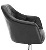 Pario Lounge Chair in Black Colour