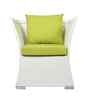 Paris Wicker 2+1+1 Sofa Set In Beige And Brown Color