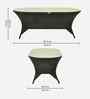 Paris Wicker 2+1+1 Sofa Set In Black And Brown Dual Tone Color