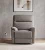 Parker Motorized 1 Seater Rocking And Revolving Recliner In Beige Colour