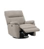 Parker Motorized 1 Seater Rocking And Revolving Recliner In Beige Colour