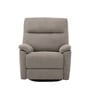 Parker Motorized 1 Seater Rocking And Revolving Recliner In Beige Colour