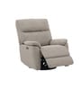 Parker Motorized 1 Seater Rocking And Revolving Recliner In Beige Colour