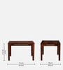 Parnika Sheesham Wood 4 Seater Dining Set in Scratch Resistant Honey Oak Finish