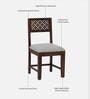Parnika Sheesham Wood Dining Chairs in Scratch Resistant Provincial Teak Finish (Set Of 2)