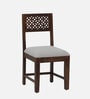 Parnika Sheesham Wood Dining Chairs in Scratch Resistant Provincial Teak Finish (Set Of 2)