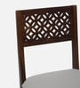 Parnika Sheesham Wood Dining Chairs in Scratch Resistant Provincial Teak Finish (Set Of 2)