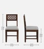 Parnika Sheesham Wood Dining Chairs in Scratch Resistant Provincial Teak Finish (Set Of 2)