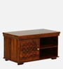 Parnika Sheesham Wood TV Console for TVs up to 32" In Honey Oak Finish