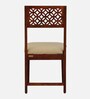 Parnika Z Solid Wood 4 Seater Dining Set in Scratch Resistant Honey Oak Finish