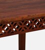 Parnika Z Solid Wood 4 Seater Dining Set in Scratch Resistant Honey Oak Finish