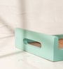 Set of 3 Parosa Serving Tray Set Acacia Wood Trays with Handles