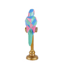 Parrot Multicolour Polyresin Figurine