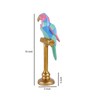 Parrot Multicolour Polyresin Figurine