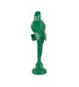 Parrot Green Polyresin Figurine