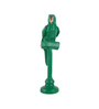Parrot Green Polyresin Figurine