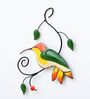 Parrot Multicolour Handmade Metal Wall Art