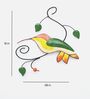 Parrot Multicolour Handmade Metal Wall Art