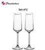 Pasabahce  Allegra Champagne Flute  Glass 195Ml Set Of 2 (440079)